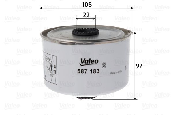Obrázok Palivový filter VALEO  587183